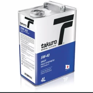 =Масло 5W40 Fully Synthetic SN/CF оптом премиум синтетика Takuro защита от износа выгода до 70% от 1 коробки с доставкой по РФ. Заказать!
